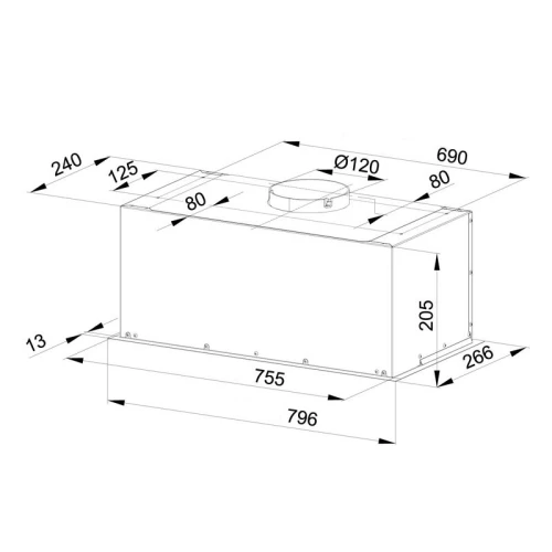 OKAP GLOBALO HADARIO 80.2 INOX