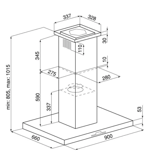 OKAP GLOBALO NOMINA ISOLA 90.4 SENSOR BLACK