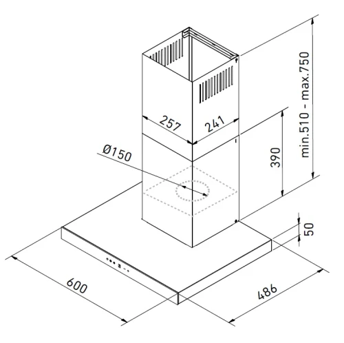 OKAP GLOBALO LONATIO 60.1 BLACK