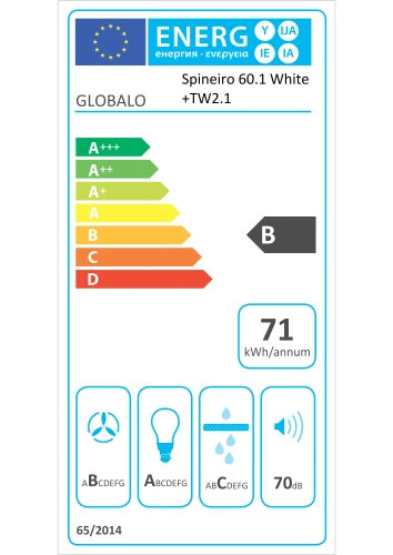 OKAP GLOBALO SPINEIRO 60.1 WHITE + TW 2.1